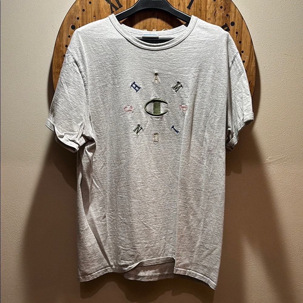 Champion Gray Men's T-Shirt